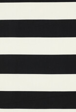 Canvas strepen zwart en gebroken wit Canvas strepen zwart en gebroken wit