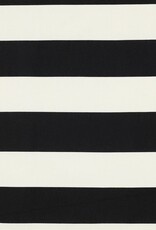 Canvas strepen zwart en gebroken wit Canvas strepen zwart en gebroken wit