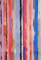 Katoen satijn digitale print kleurrijke strepen Katoen satijn digitale print kleurrijke strepen