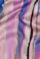 Katoen satijn digitale print kleurrijke strepen Katoen satijn digitale print kleurrijke strepen