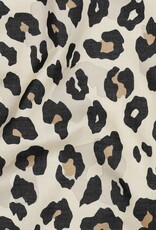 Katoen voile animal skin zand Katoen voile animal skin zand