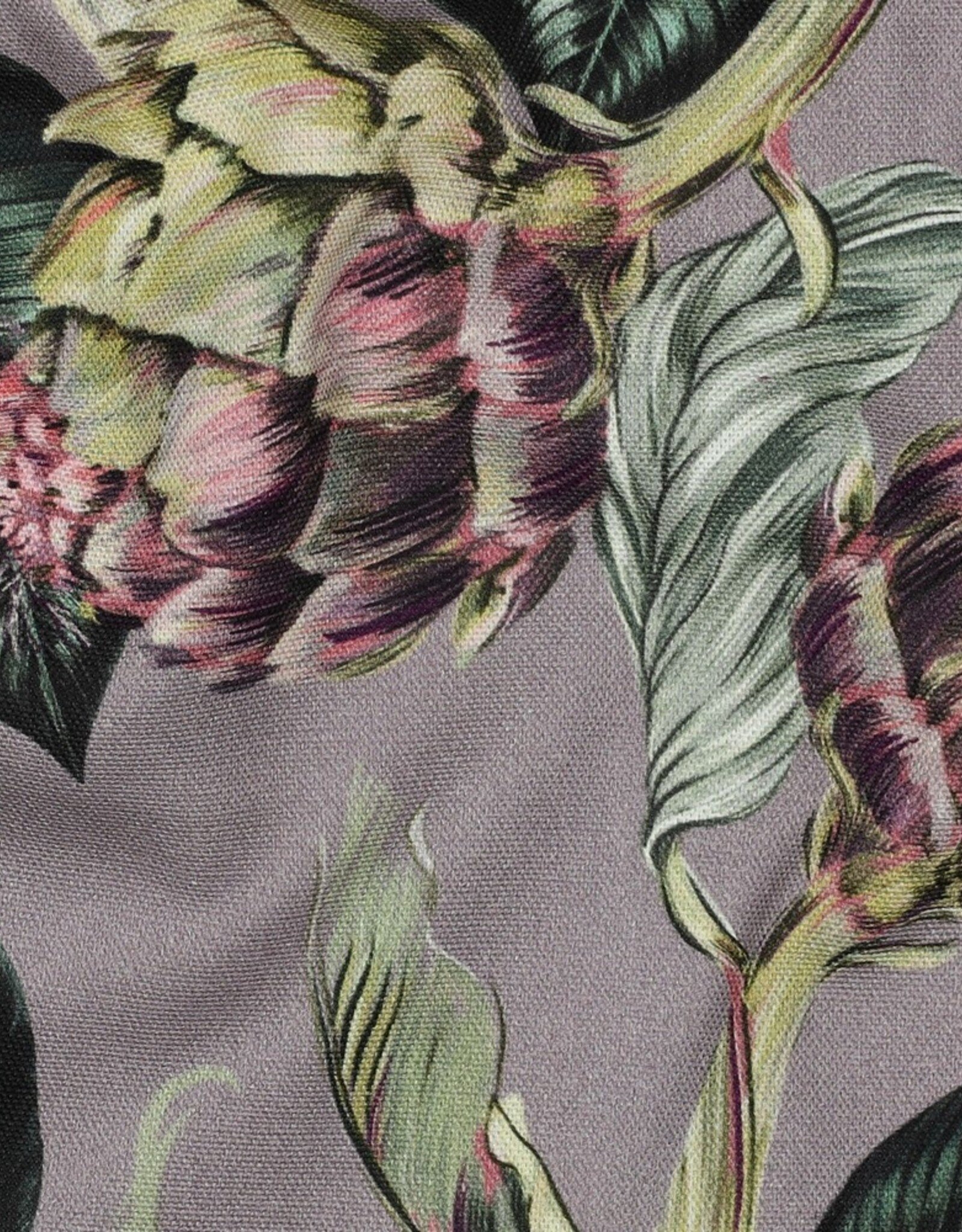 Canvas digital artichoke lavender