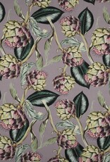 Canvas digital artichoke lavender