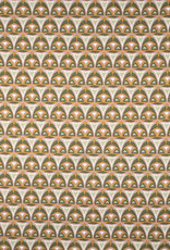 Canvas digital geometrische figuren mauve pickle green Canvas digital geometrische figuren mauve pickle green