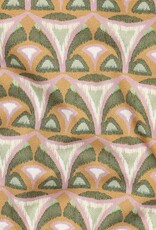 Canvas digital geometrische figuren mauve pickle green Canvas digital geometrische figuren mauve pickle green