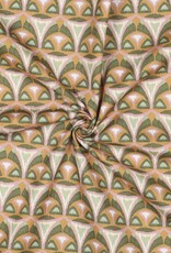 Canvas digital geometrische figuren mauve pickle green Canvas digital geometrische figuren mauve pickle green