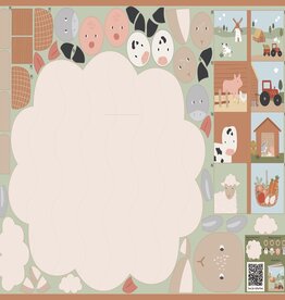 Paneel playmat farm/ boerderij dieren