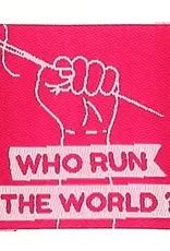 Bohin Who run the world -4 stuks innaailabels
