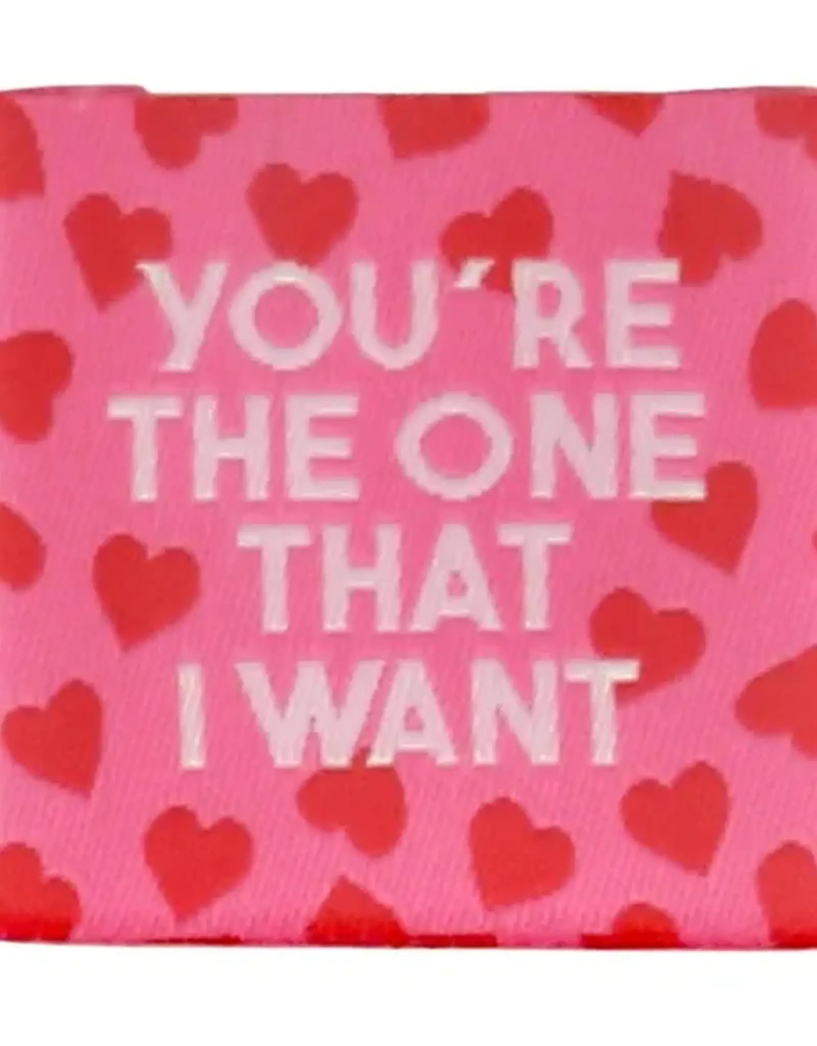 You're the one that I want  -4 stuks innaailabels