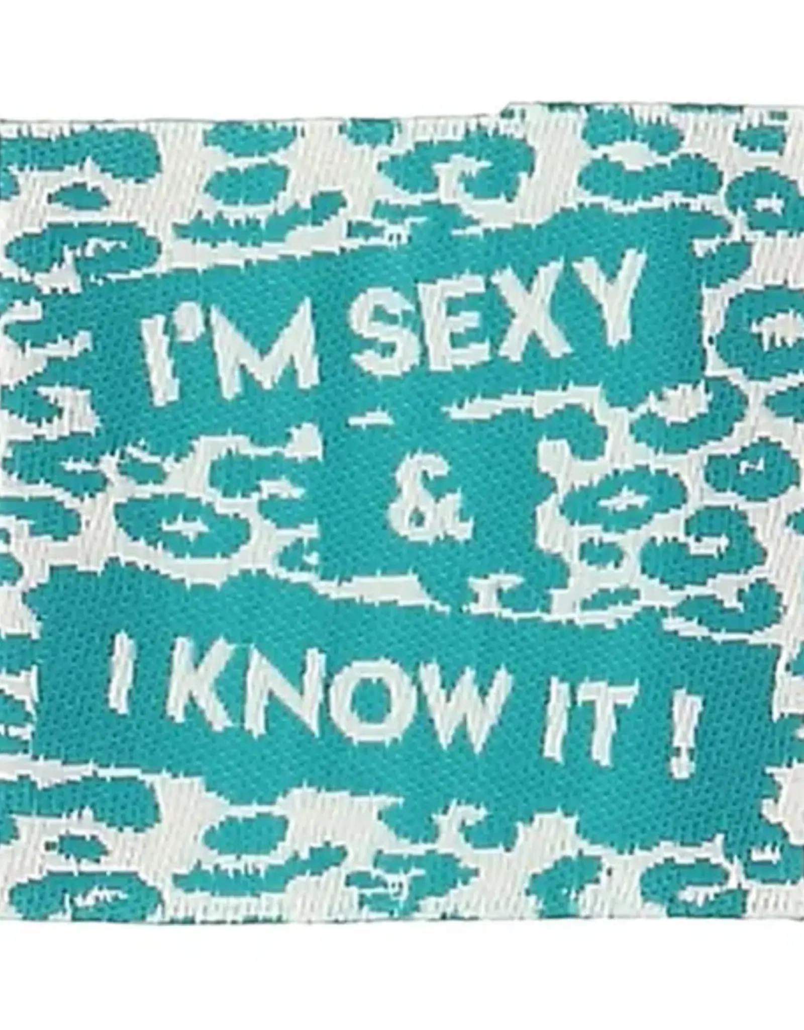 Bohin I'm sexy and I know it  -4 stuks innaailabels