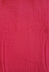 Viscose crinkle zommerrood- FM