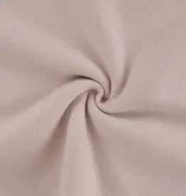 Katoen fleece organic salmon melange