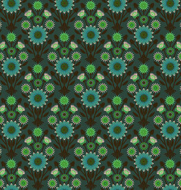 katoen iconic boeket bloemen  groen neon
