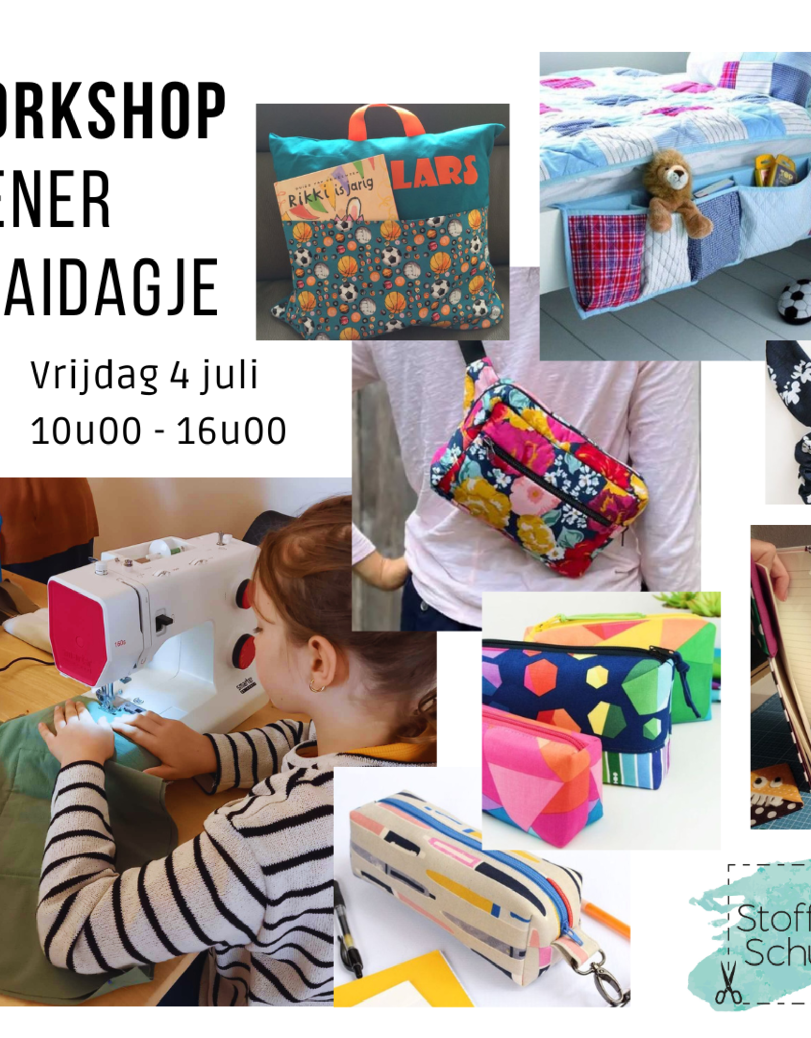 Naaidag voor tieners - 85€ ALL-in