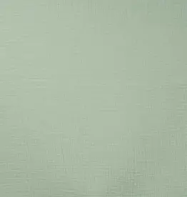 Stoffenschuur selectie Double gauze bambino uni pastel mint