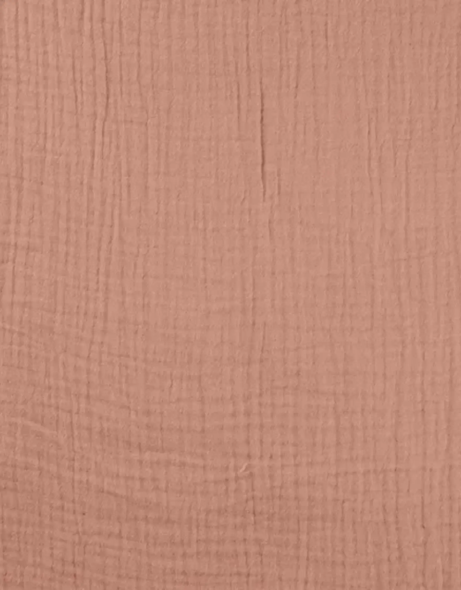 Stoffenschuur selectie Double gauze bambino uni dusty rose