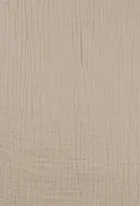 Stoffenschuur selectie Double gauze bambino uni beige