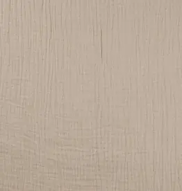 Stoffenschuur selectie Double gauze bambino uni beige