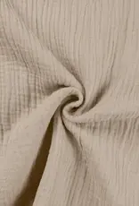 Double gauze bambino uni beige Double gauze bambino uni beige