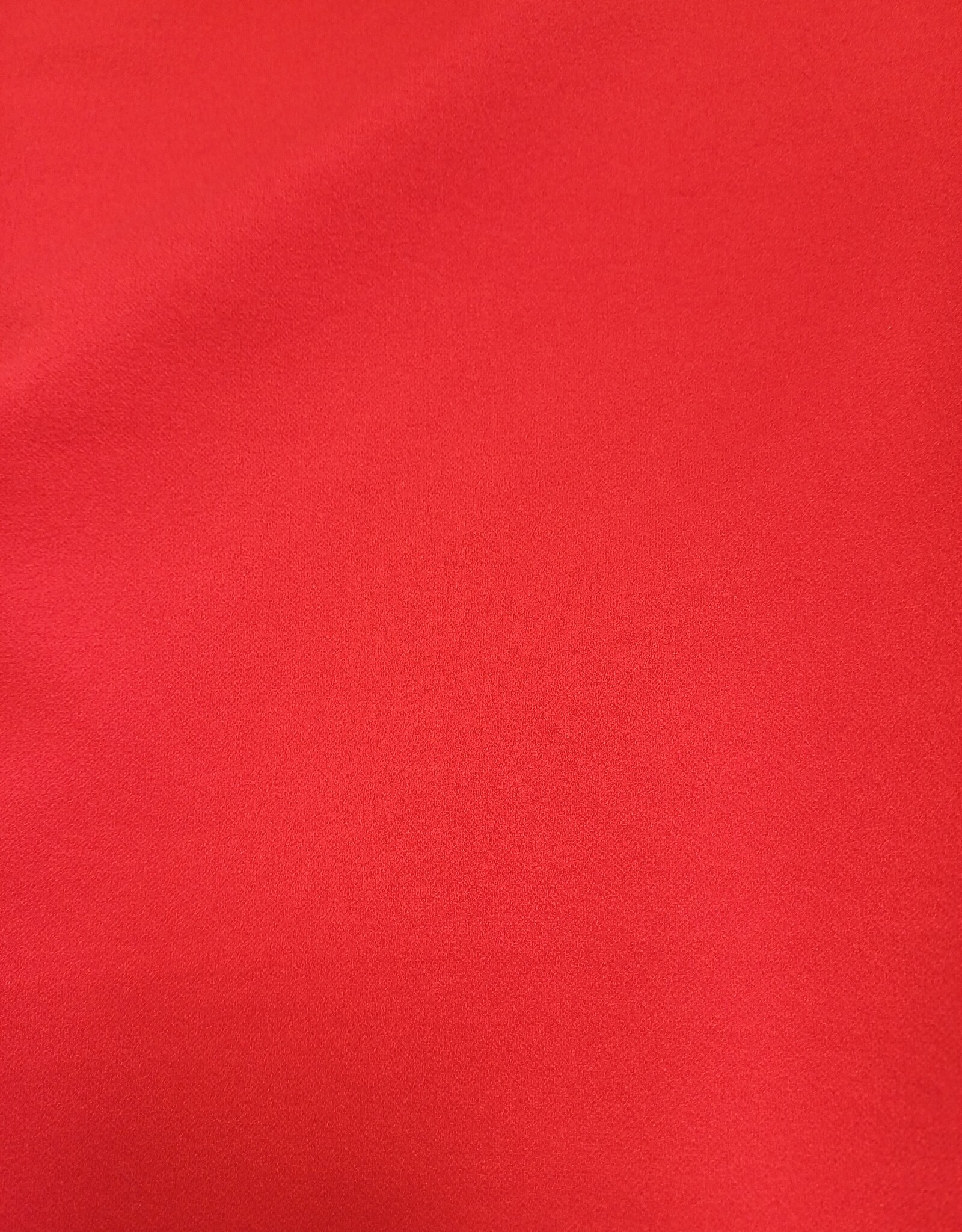 Stoffenschuur selectie Scuba crepe deluxe  rood
