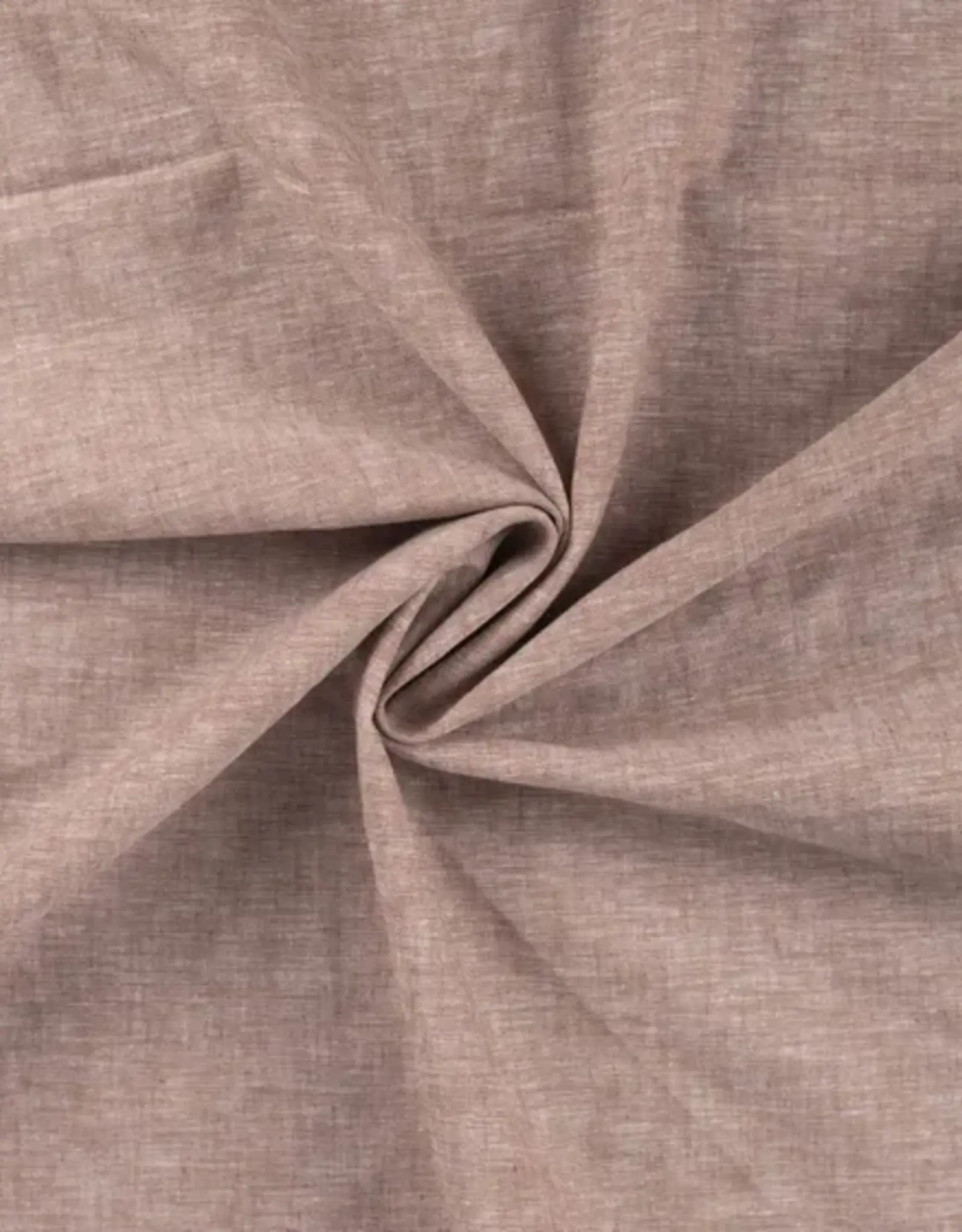 Linnen katoen dark brown