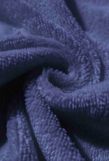 Bamboe micro terry badstof indigo Bamboe micro terry badstof indigo