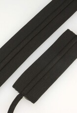 Elastiek met koord zwart 38mm