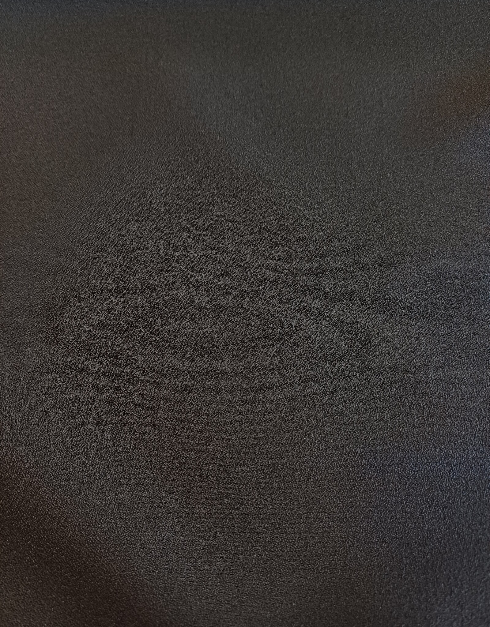 Viscose crepe uni zwart