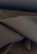 Viscose crepe uni zwart