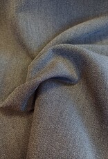 Viscose crepe uni donkergrijs