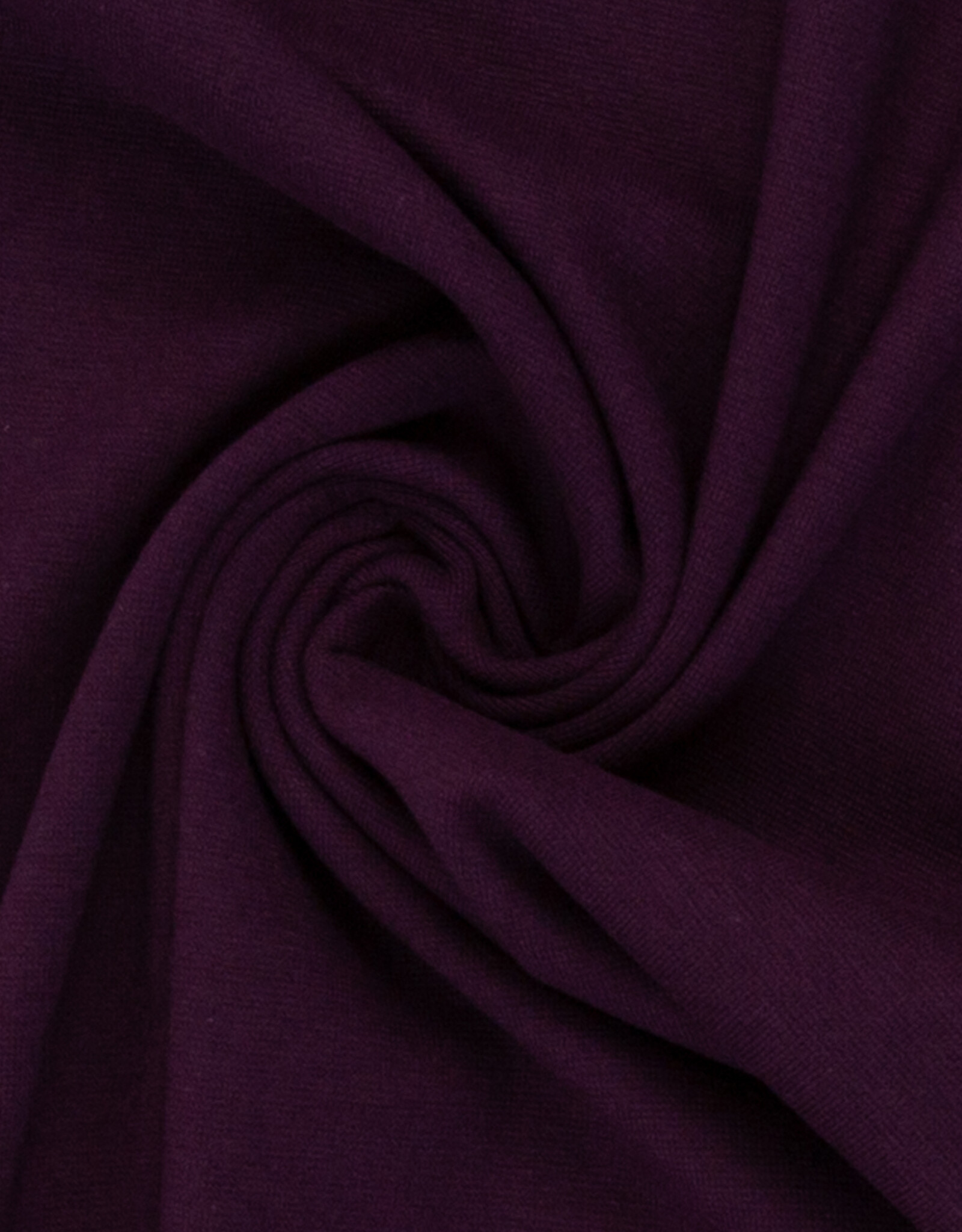 Boordstof uni aubergine