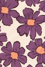 Jogging flowers mauve zand