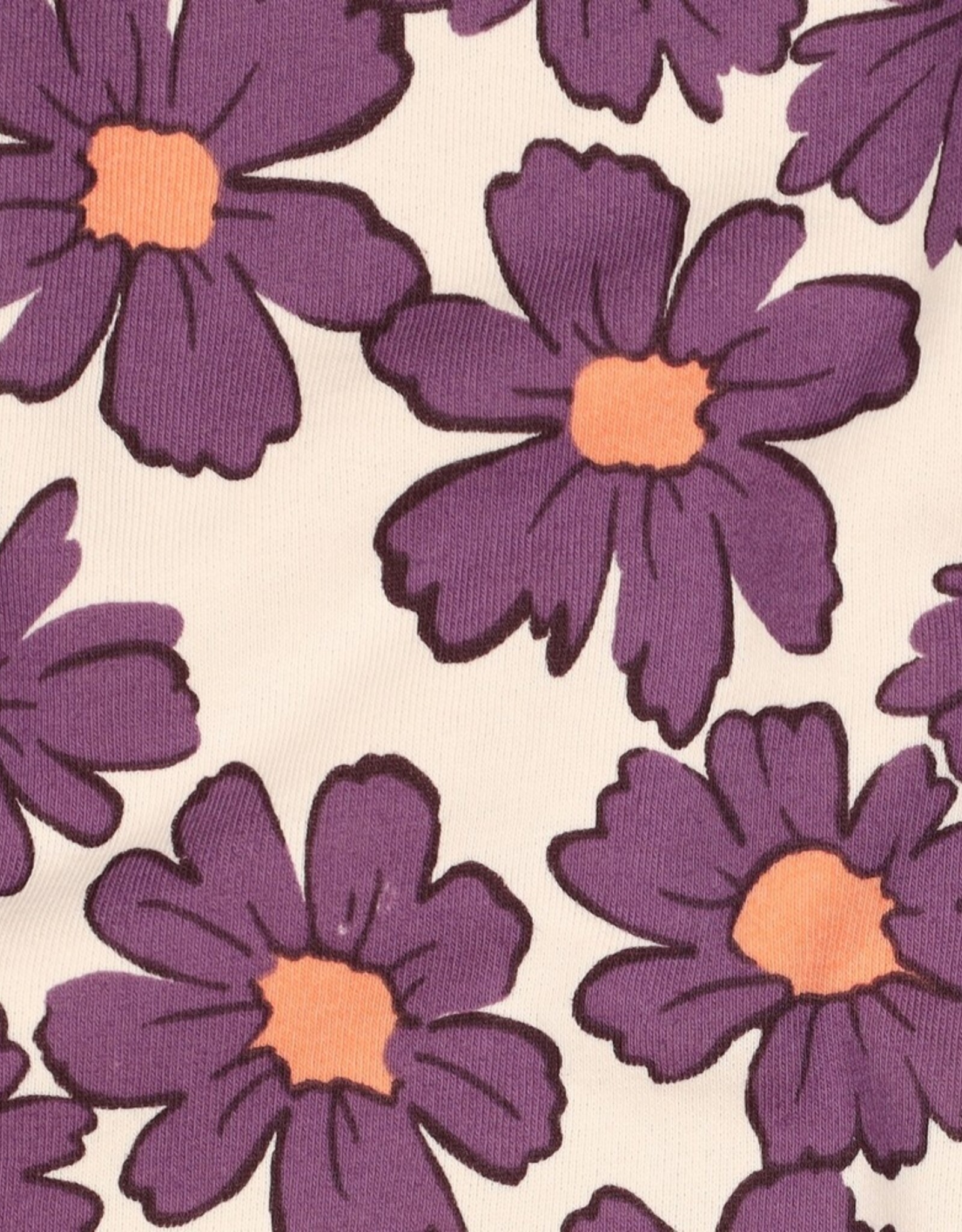 Jogging flowers mauve zand