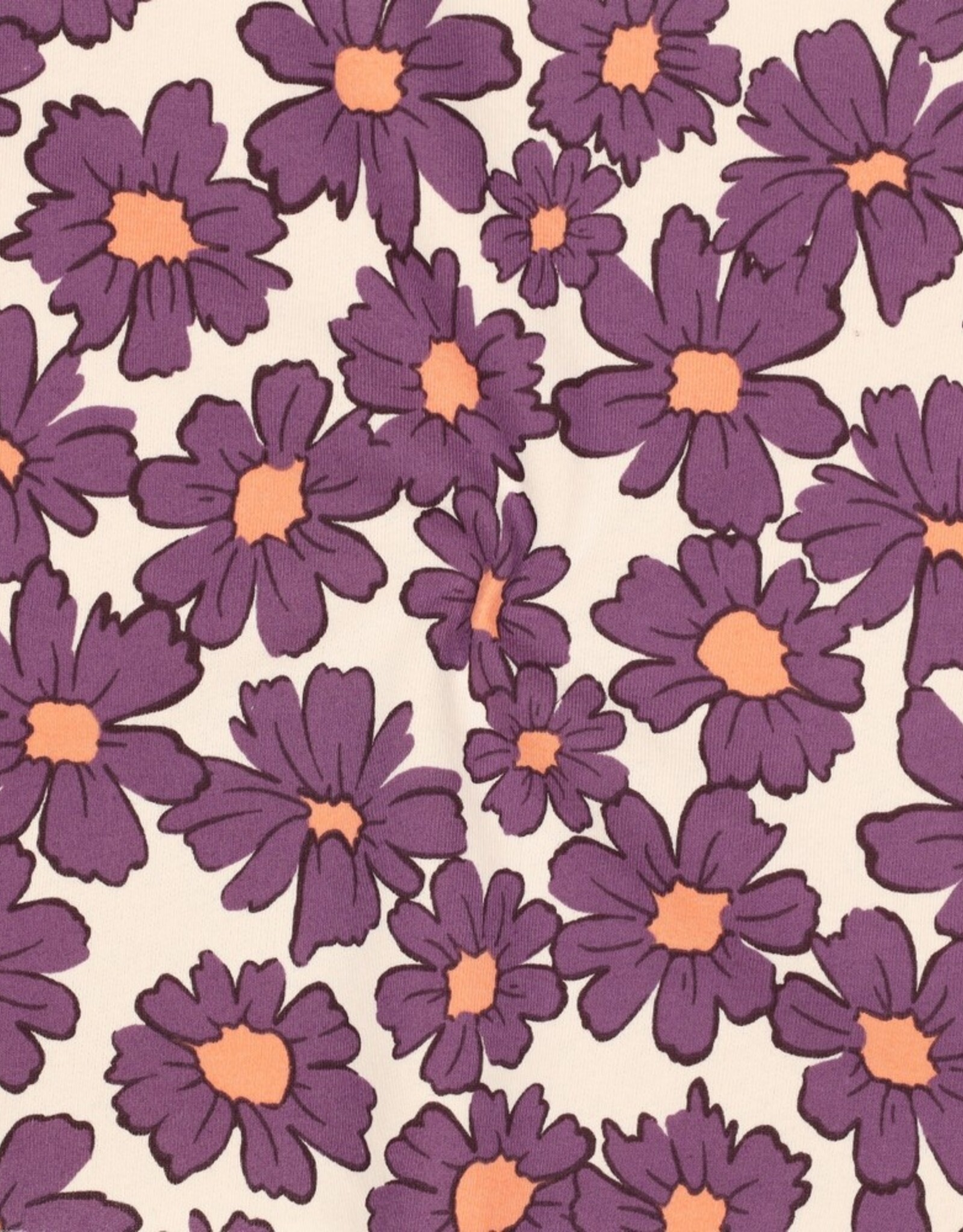 Jogging flowers mauve zand