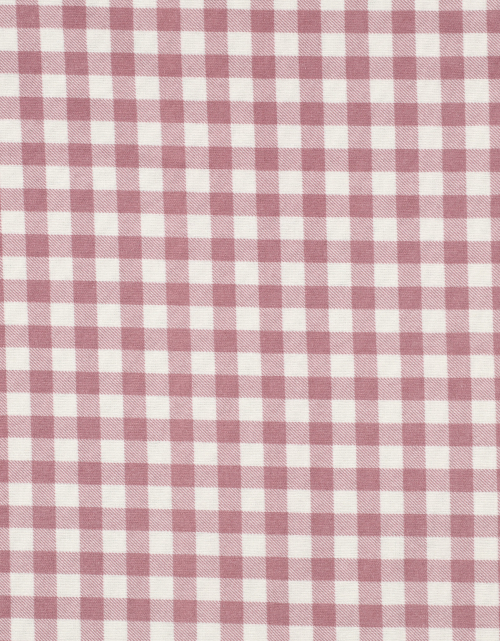 Flannel checks mauve wit