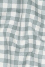 Flannel checks sage wit