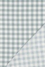 Flannel checks sage wit