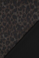Vicenza leopard skin bruin