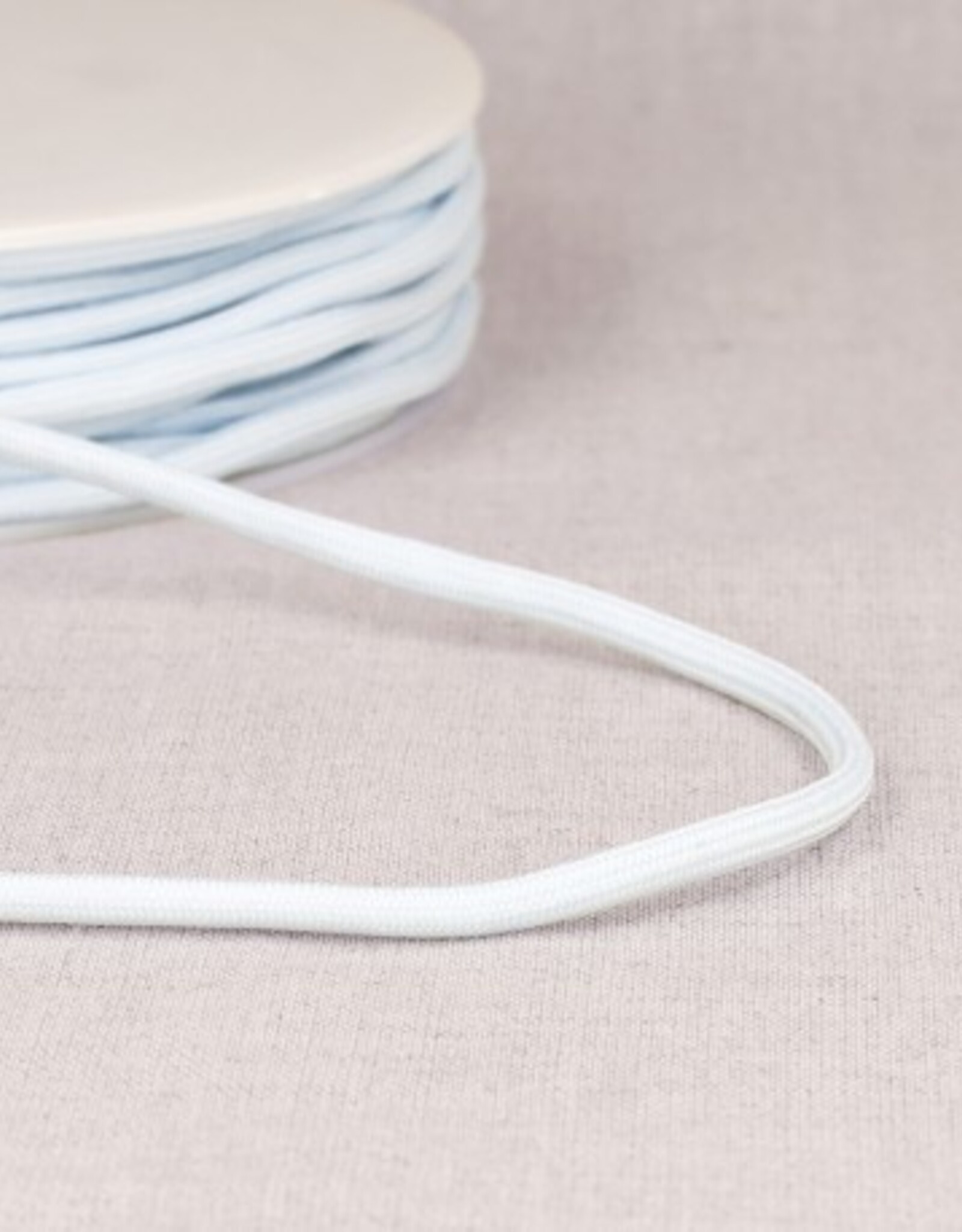 Rond zacht koord 4,5mm lichtblauw  col 002