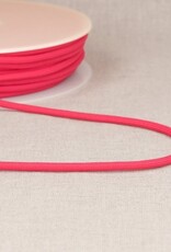 Rond zacht koord 4,5mm fuchsia  col 073