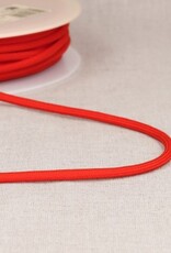 Rond zacht koord 4,5mm rood  col 008