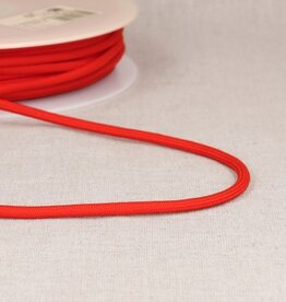 Rond zacht koord 4,5mm rood  col 008