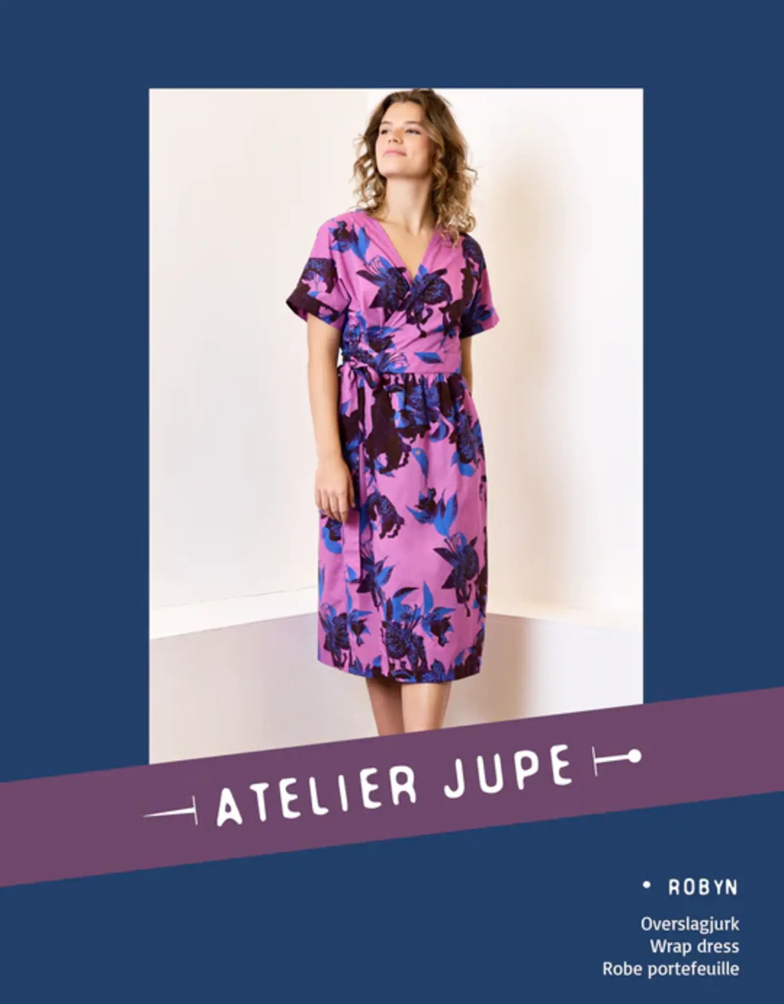 Robyn wikkeljurk - Atelier Jupe