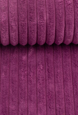 Wanja grof ribvelours fuchsia