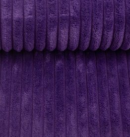 Wanja grof ribvelours purple