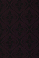 Katoen jersey Levante dotwork bordeaux