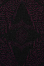 Katoen jersey Levante dotwork bordeaux