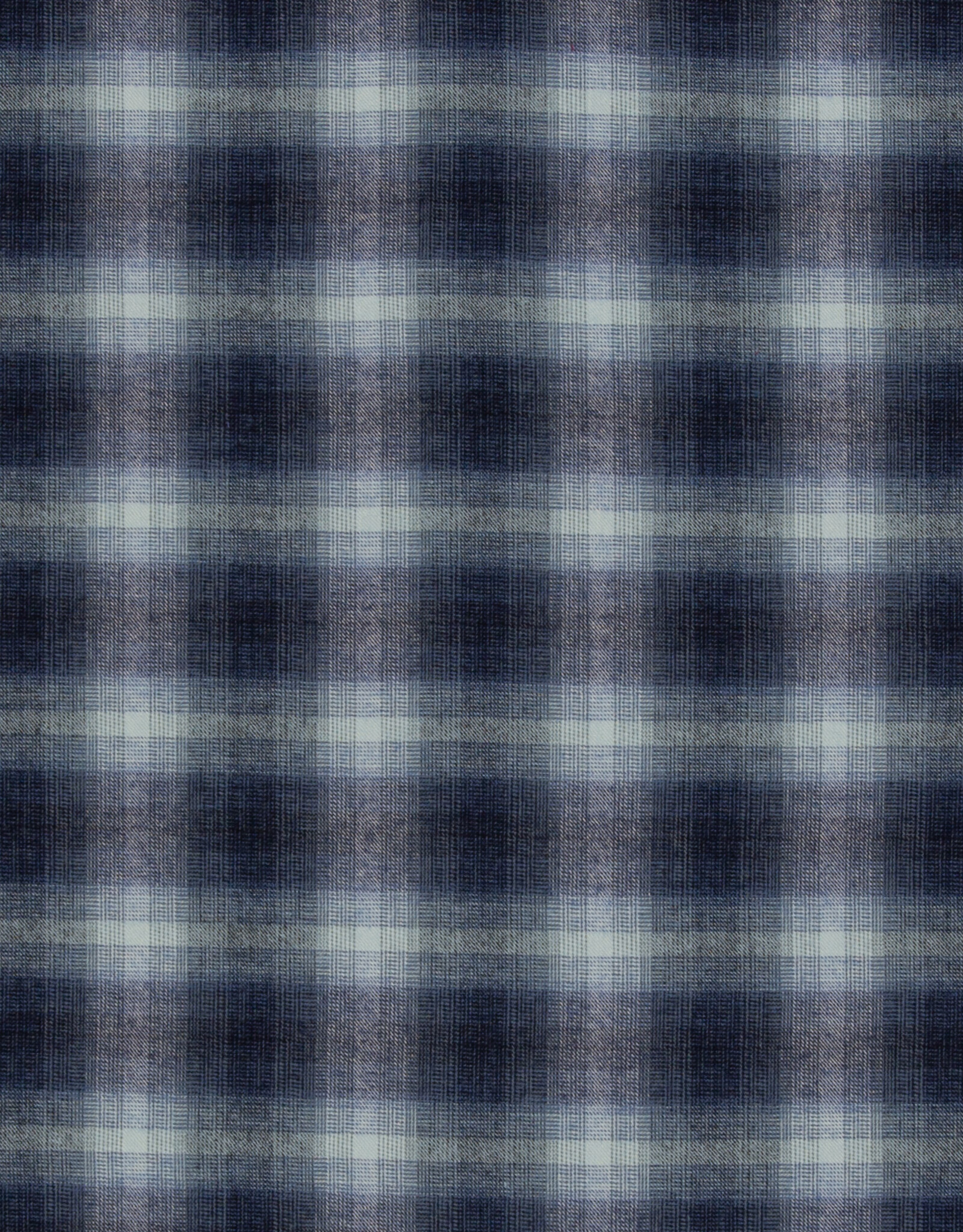 Flanel Maverick check blauw