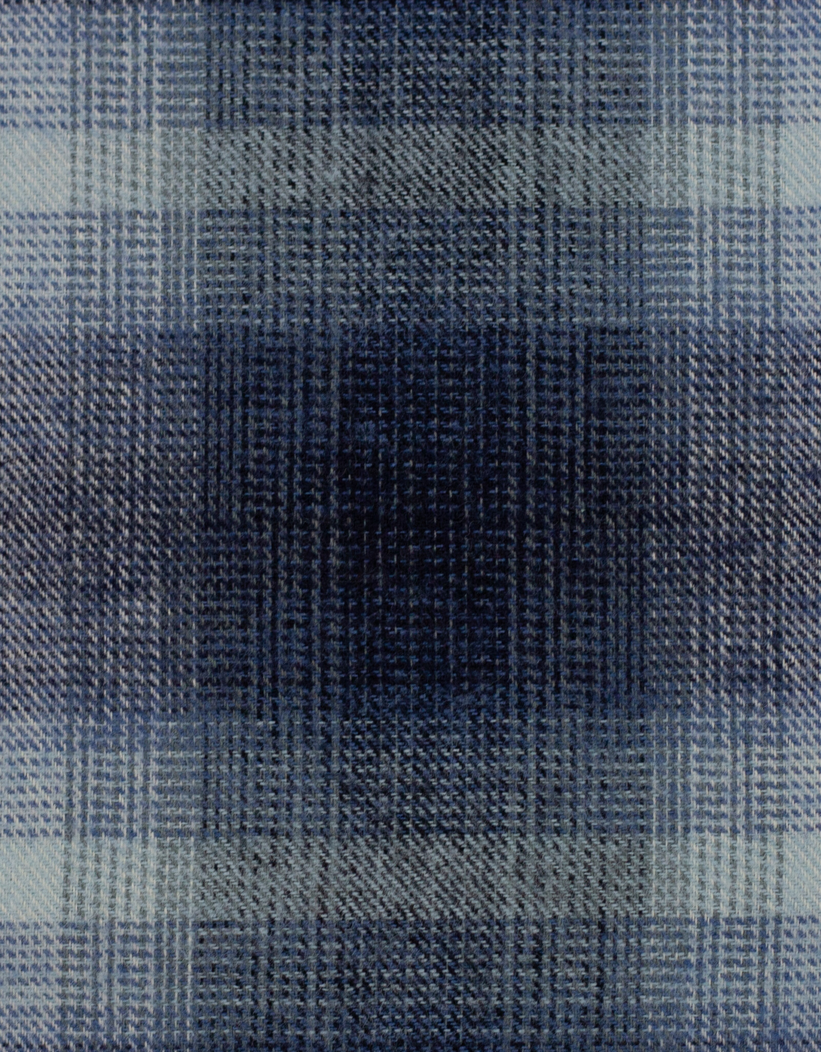 Flanel Maverick check blauw