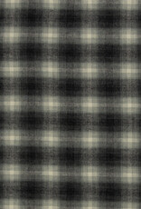 Flanel Maverick check zwart